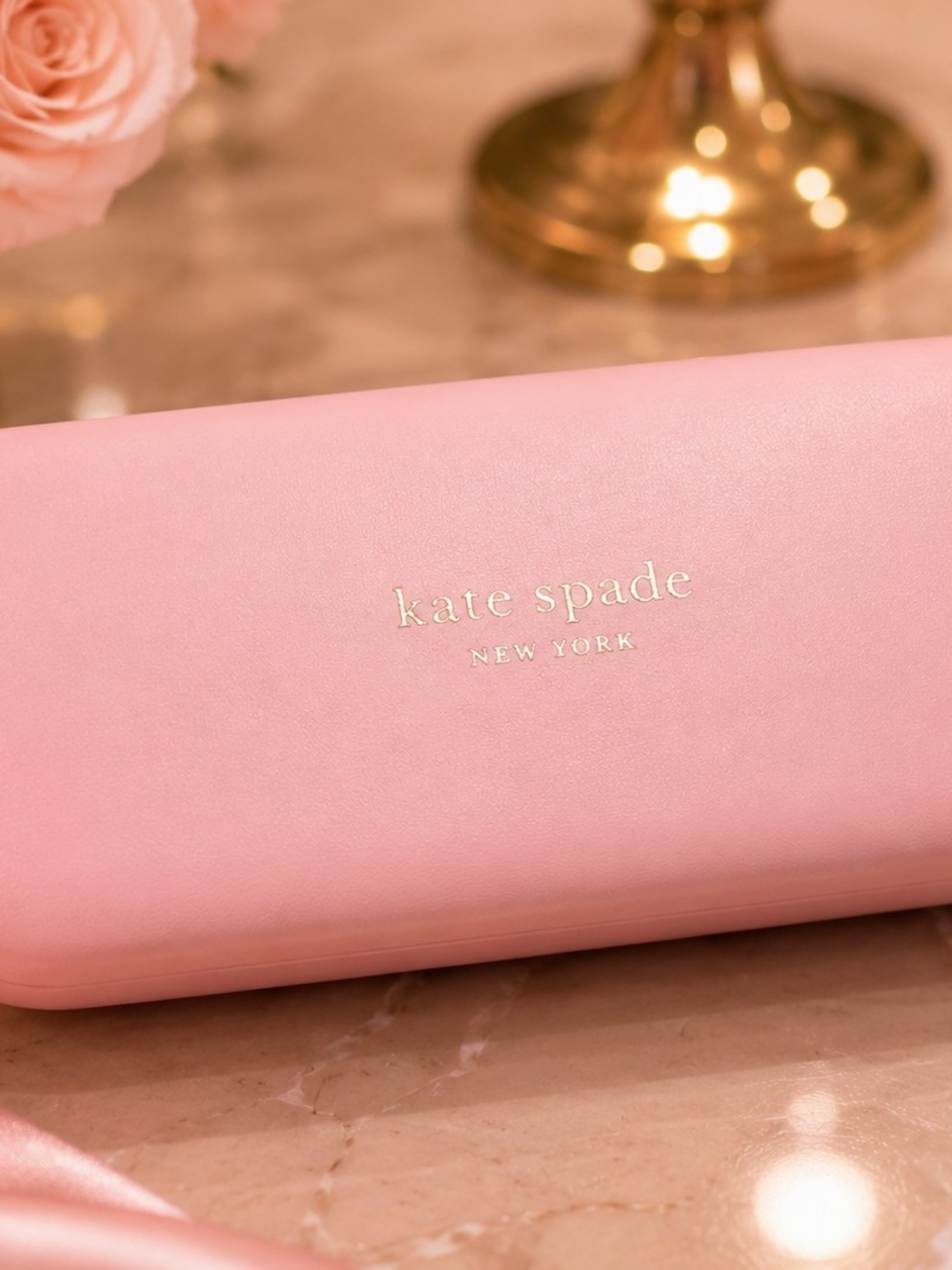 kate spade pink glass case